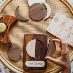 Wooden Moon Phases Puzzle