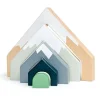 Wooden Mountain Tunnel Pass Stacking Set