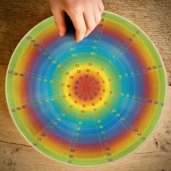 Wooden Multiplication Wheel
