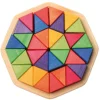 Wooden Octagon Puzzle Blocks