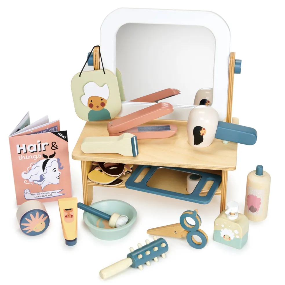 Wooden Play Hair Salon