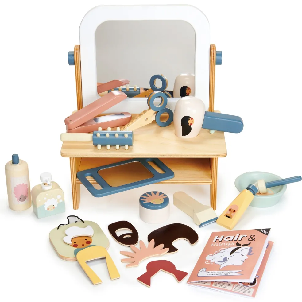 Wooden Play Hair Salon