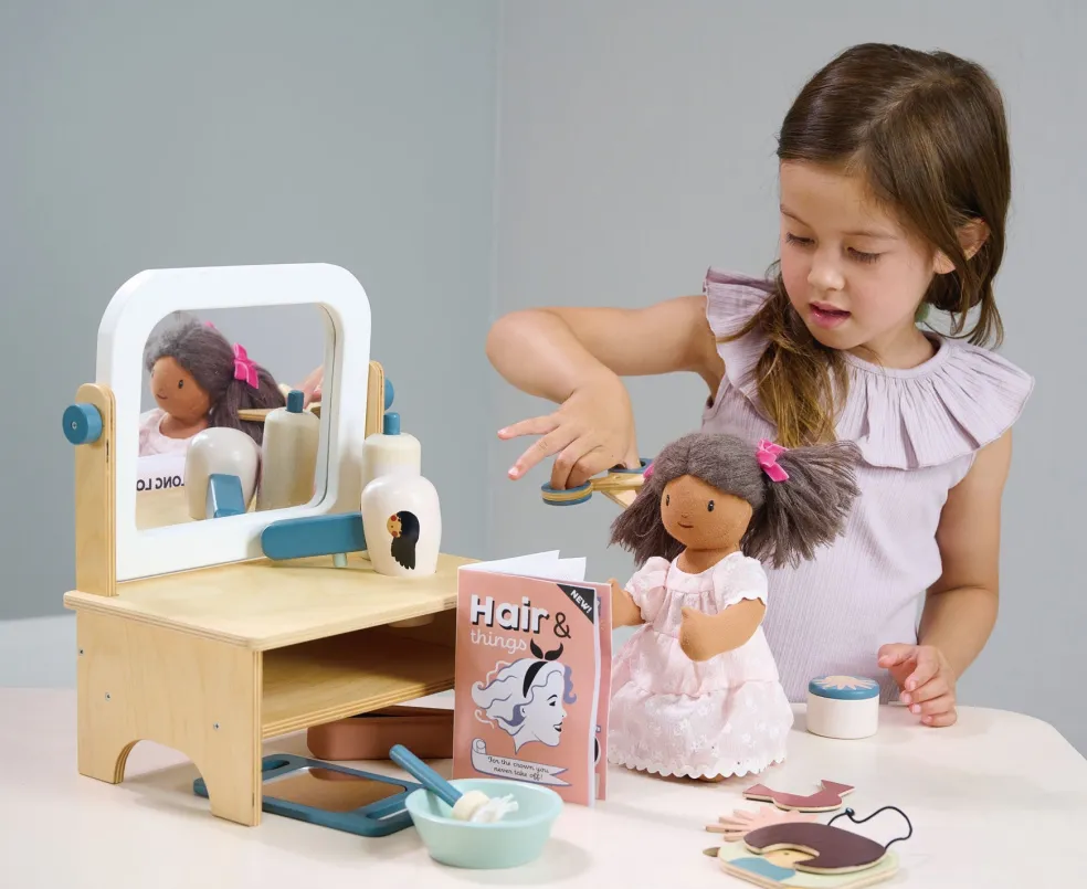 Wooden Play Hair Salon