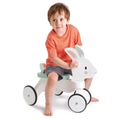 Wooden Rabbit Ride On Toy