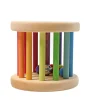 Wooden Rainbow Rolling Wheel