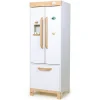 Wooden Refrigerator and Food Set