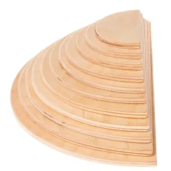 Wooden Semicircle Building Set