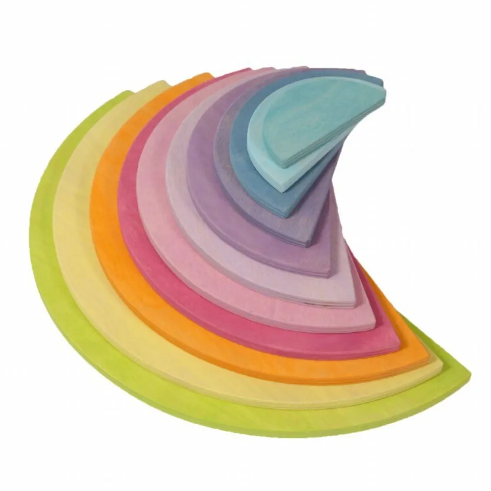 Wooden Semicircle Building Set