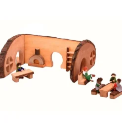 Wooden Shire Home Dollhouse