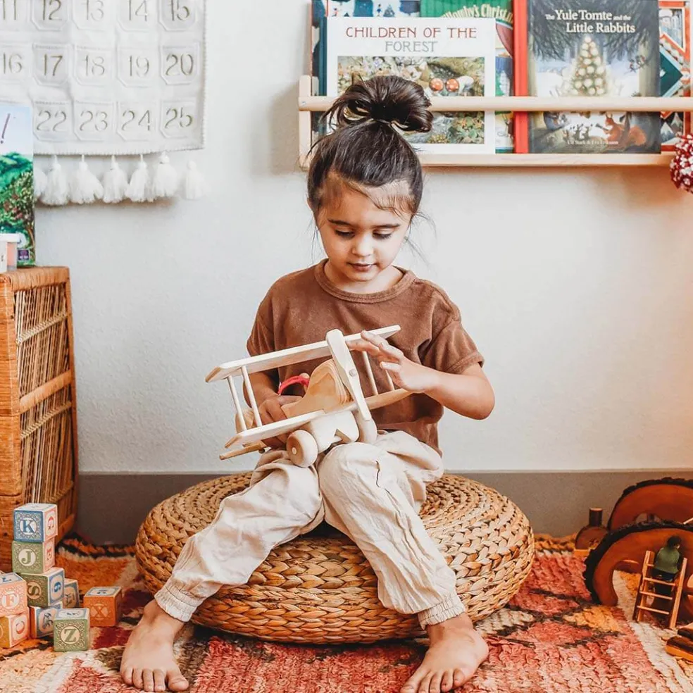 Wooden Toy Airplane