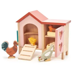 Wooden Toy Chicken Coop
