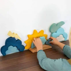 Wooden Weather Building Set